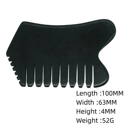 Cabello de la cabeza Masajistas de la cabeza con acupuntura Terapia de la cabeza Tratamiento de puntos de disparo Piedra de Jade Gua Sha Peinado Herramientas de masaje
