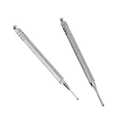Equipo de masaje corporal Presión de la oreja de plata Punto de acupuntura Proba de masaje Detección auricular Bolígrafo Cuidado de la oreja Atención médica