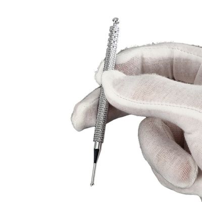 Equipo de masaje corporal Presión de la oreja de plata Punto de acupuntura Proba de masaje Detección auricular Bolígrafo Cuidado de la oreja Atención médica