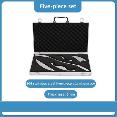 Equipo de masaje de latón 2024 de acero inoxidable Gua Sha Long Bar Metal Guasha Herramienta de raspado para músculo y tejido