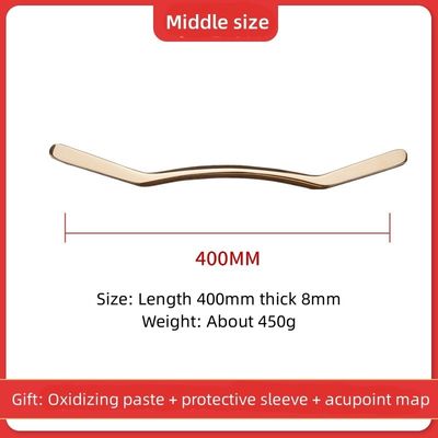 Masajeador corporal 2024 Latón natural Metal Musculo Meridiano fascial Masaje de relajación Guasha Ejercicio Fisioterapia Herramienta IASTM