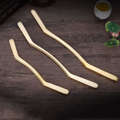 Masajeador corporal 2024 Latón natural Metal Musculo Meridiano fascial Masaje de relajación Guasha Ejercicio Fisioterapia Herramienta IASTM