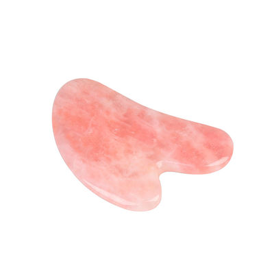 OEM ODM Pink Quartz Gua Sha Set Producto de belleza más vendido con masajeador facial rosa y herramienta de raspado de masaje
