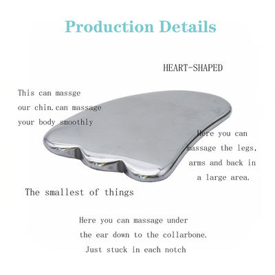Drenaje linfático facial Terahertz Gua Sha herramienta de masaje suave y portátil para hombres mujeres
