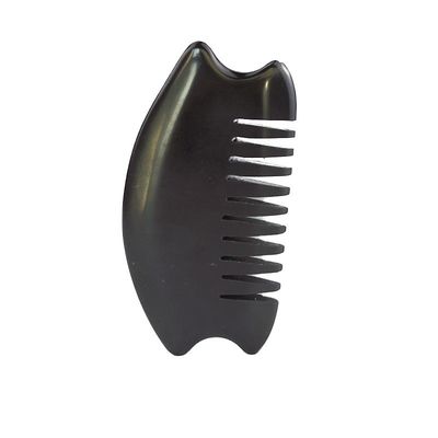 China Piedra Bian Cuero cabelludo Gua Sha Comb Logotipo personalizado disponible para masaje del cuero cabelludo
