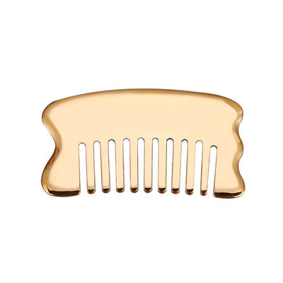 Oro músculos del cuerpo Gua Sha herramienta de tabla para el masaje de la cabeza peine Guasha piedra cabeza masajista cuidado de la salud del cabello salón de belleza herramienta
