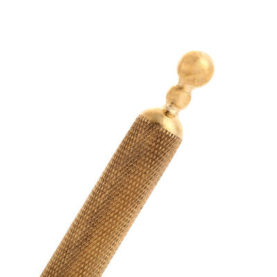 Herramientas de masaje Acupuntura Herramienta de terapia para latón Cobre Manual Reflexología Pluma Cuidado de la salud del cuerpo Terapia de tejidos Masaje