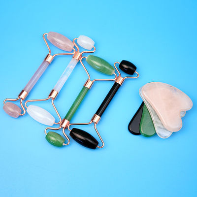 Masajista Facial Herramientas de masaje Conjunto de tablero Gua Sha Roller Facial Guasha Piedra Cuerpo Cuidado Personal de la Piel Spa Antienvejecimiento Caja de regalos de belleza