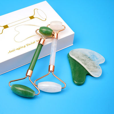 Masajista Facial Herramientas de masaje Conjunto de tablero Gua Sha Roller Facial Guasha Piedra Cuerpo Cuidado Personal de la Piel Spa Antienvejecimiento Caja de regalos de belleza