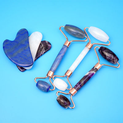 Masajista Facial Herramientas de masaje Conjunto de tablero Gua Sha Roller Facial Guasha Piedra Cuerpo Cuidado Personal de la Piel Spa Antienvejecimiento Caja de regalos de belleza
