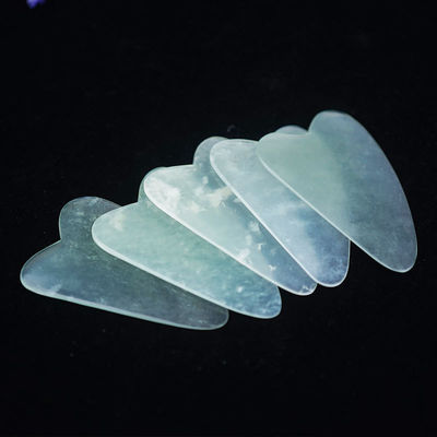 Limpieza facial delgada Xiuyan Jade Gua Sha Tabla Guasha Masaje Facial Herramienta para masaje muscular de todo el cuerpo en el salón de belleza