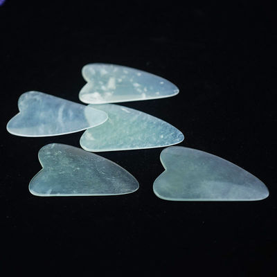 Limpieza facial delgada Xiuyan Jade Gua Sha Tabla Guasha Masaje Facial Herramienta para masaje muscular de todo el cuerpo en el salón de belleza
