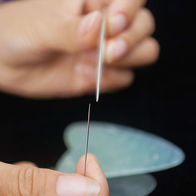 Limpieza facial delgada Xiuyan Jade Gua Sha Tabla Guasha Masaje Facial Herramienta para masaje muscular de todo el cuerpo en el salón de belleza