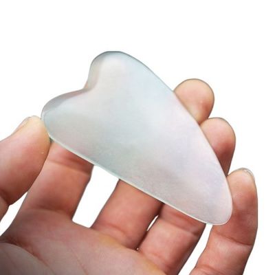 Limpieza facial delgada Xiuyan Jade Gua Sha Tabla Guasha Masaje Facial Herramienta para masaje muscular de todo el cuerpo en el salón de belleza