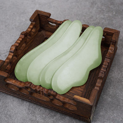 Estiramiento de la piel Lifting Eliminación de arrugas Natural Xiuyan Jade Gua Sha raspado tabla de masaje Logotipo personalizado 2024 Mejor producto