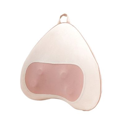 Fisioterapia Cuidado de la salud Muebles para el hogar Cushion de espalda 2024 Productos tendencia Forma del corazón Máquina de almohada de masaje de cuerpo entero en rosa