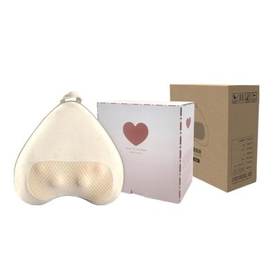 Fisioterapia Cuidado de la salud Muebles para el hogar Cushion de espalda 2024 Productos tendencia Forma del corazón Máquina de almohada de masaje de cuerpo entero en rosa