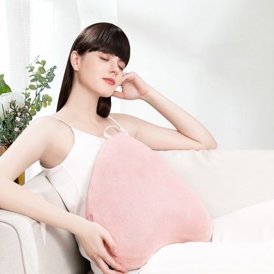Fisioterapia Cuidado de la salud Muebles para el hogar Cushion de espalda 2024 Productos tendencia Forma del corazón Máquina de almohada de masaje de cuerpo entero en rosa