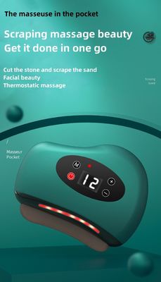 Equipo de masaje corporal Facial inteligente Aguja de masaje de piedra Bianstone Acero eléctrico con compresor caliente
