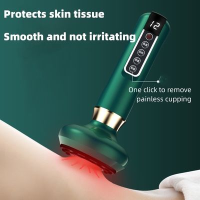 Logotipo personalizado Logotipo disponible Guasha eléctrico portátil Massager de succión de ventosas para el tratamiento de meridianos y atención médica