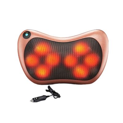 almohada de masaje de columna cervical y cuello para todo el cuerpo almohada de automóvil eléctrica multifuncional para el hogar