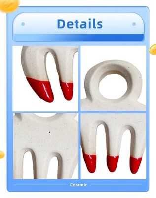 Logotipo personalizado Disponible Gua Sha de cerámica para masaje facial y terapia de relajación muscular