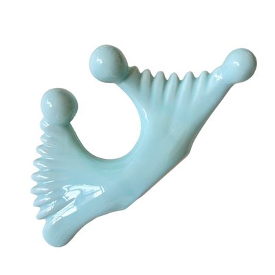 Masaje muscular Cerámica Gua Sha Board Máquina de terapia anti celulitis para herramientas de masaje facial azul