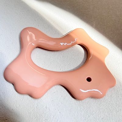Equipo de salón de belleza para el estiramiento facial Piedra de Gua Sha para masajes musculares