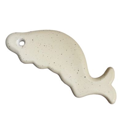 Eficaz masaje en forma de pez de cerámica Gua Sha herramienta de raspado para masajeador facial