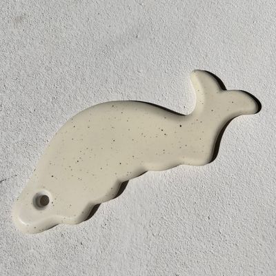 Eficaz masaje en forma de pez de cerámica Gua Sha herramienta de raspado para masajeador facial