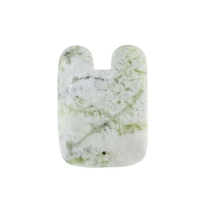 2024 Masaje de cuerpo entero Herramienta para apretar la piel Piedra natural Guasha para rejuvenecimiento facial y corporal