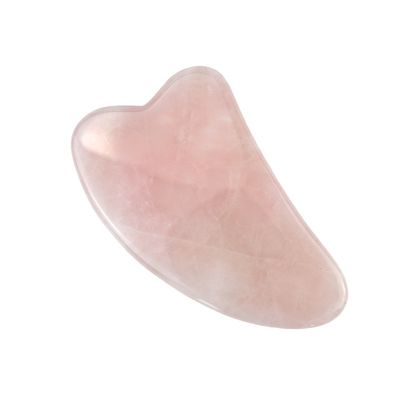 Herramienta de masaje muscular 2024 Rose Quartz Gua Sha Natural de piel de cristal Guasha Masajista de belleza para el levantamiento facial y antienvejecimiento