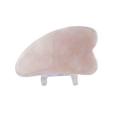 Herramienta de masaje muscular 2024 Rose Quartz Gua Sha Natural de piel de cristal Guasha Masajista de belleza para el levantamiento facial y antienvejecimiento