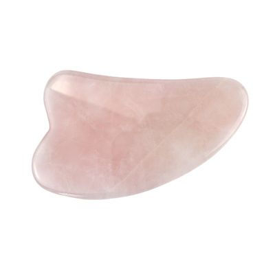 Herramienta de masaje muscular 2024 Rose Quartz Gua Sha Natural de piel de cristal Guasha Masajista de belleza para el levantamiento facial y antienvejecimiento