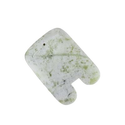 Herramienta de masaje de belleza facial 2024 U Forma Natural Xiuyan Jade Gua Sha Scraping Board con función de masaje muscular