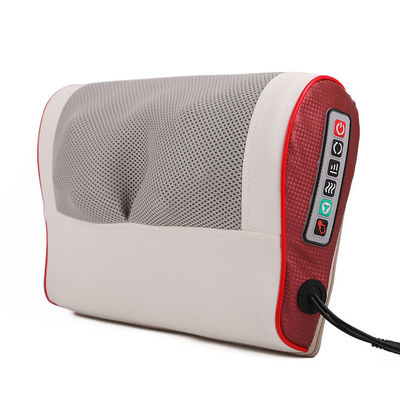 Cuerpo Blanco Rojo Masaje cervical portátil almohada de calentamiento Cuello hombro relajante Masajeador corporal herramientas de masaje terapéutico para 2024