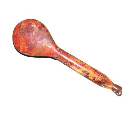 Red Mookaite Jade Gua Sha Stick para masaje facial de mano y masaje de piedras de reflexología