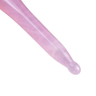 Herramienta de masaje corporal Rosa Cuarzo Gua Sha Pluma Disponible Logotipo para la Acupuntura Facial y Ocular