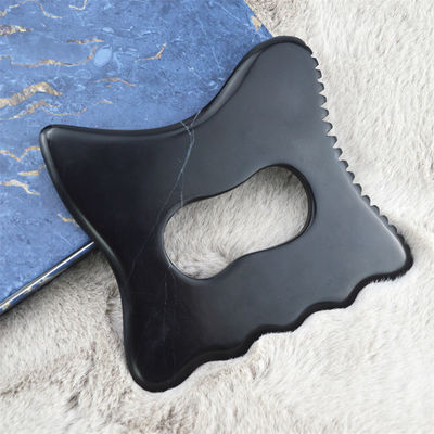 Piedra Bian Natural Guasha Terapia Gran Gua Sha Piedra de Marca Privada Spa Celulite herramienta de raspado del cuerpo para masaje muscular