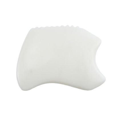 Herramienta de masaje corporal con piedra de jade blanca natural Gua Sha Scraping Board Guasha Facial Spa Cuidado de la piel Salón de belleza