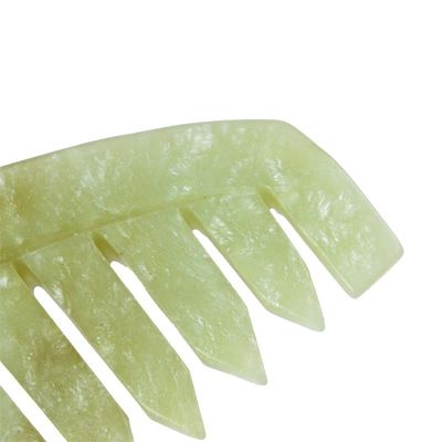 Peinillo de masaje de jade Xiuyan para Gua Sha Cuidado de la cara y la cabeza Relajante