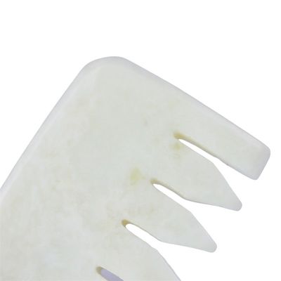 Peinado de Jade Xiuyan Peinado de masaje de raspado mediano para masaje muscular y peinado de cuero cabelludo de piedra de jade natural Guasha