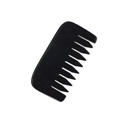 2024 Mini Natural Negro Piedra Bian Gua Sha Cabello Peinillo de masaje para la cabeza Peinillo de masaje para la cara Peinillo de masaje para el cuerpo