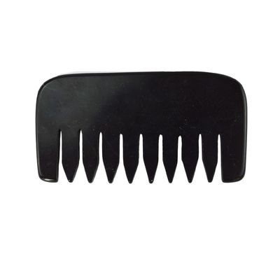 2024 Mini Natural Negro Piedra Bian Gua Sha Cabello Peinillo de masaje para la cabeza Peinillo de masaje para la cara Peinillo de masaje para el cuerpo