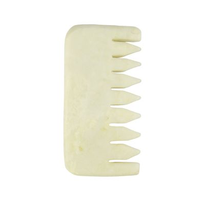 2024 Tendencia Natural Jade Xiuyan Jade Gua Sha Comb para la Cabeza Spa Masaje de la Cuero Cabelludo Función Masaje Muscular