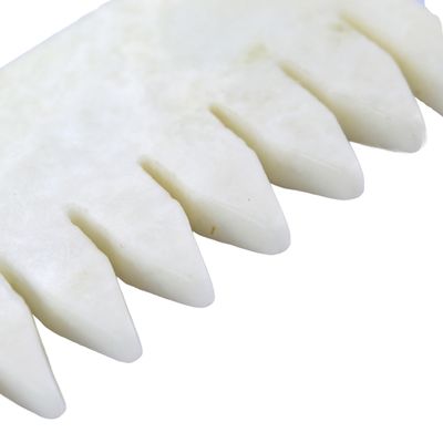 2024 Tendencia Natural Jade Xiuyan Jade Gua Sha Comb para la Cabeza Spa Masaje de la Cuero Cabelludo Función Masaje Muscular
