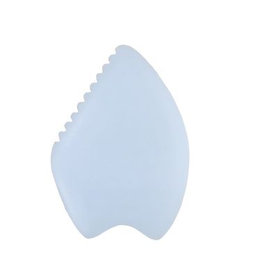 Masaje facial Afgano Jade Blanco Gua Sha Piedra Natural Jade Piedra Guasha Herramienta de raspado Mejor vendidos Equipo de masaje corporal