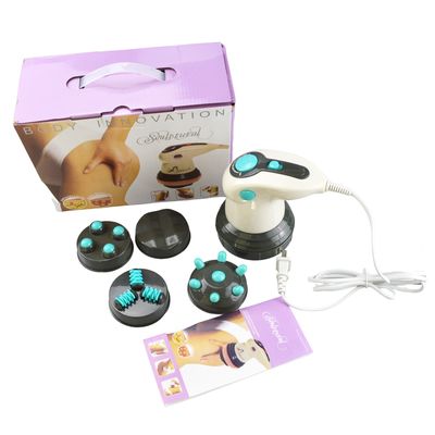Logotipo personalizado DisponibleD Masajeadores eléctricos de puntos de acupuntura portátiles para el cuello y la espalda Meridiano Relajar y tonificar herramientas de masaje corporal vibratorio