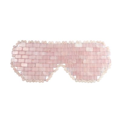 Cuidado de los ojos Natural Rosa Cuarzo Mascarilla para los ojos Mascarilla para el rostro Jade Mascarilla curativa Cristal Piedra Antienvejecimiento Cuidado de la piel facial Herramientas de masaje facial