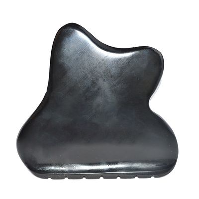 Herramienta de masaje corporal 2024 Tendencia Natural Piedra Bian Negro Gua Sha Tabla de raspado para rejuvenecimiento Facial Spa